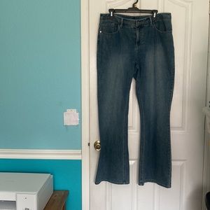 Tahari blue jeans womens size 14 guc